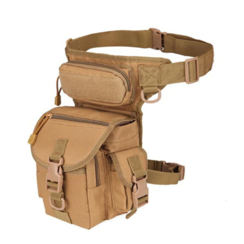 Men Leg Bag Hip Motorcycle Bags Military Waist Bag Utility Belt Pack Pouch Adjustable Hiking Male Tactical Waist Bag