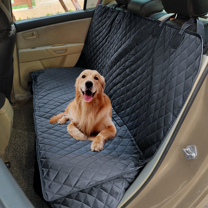 Dog Seat Cover Waterproof Dog Carrier Car Back Seat Cover Nonslip Heavy Duty Bench Car Seat For Large Dogs