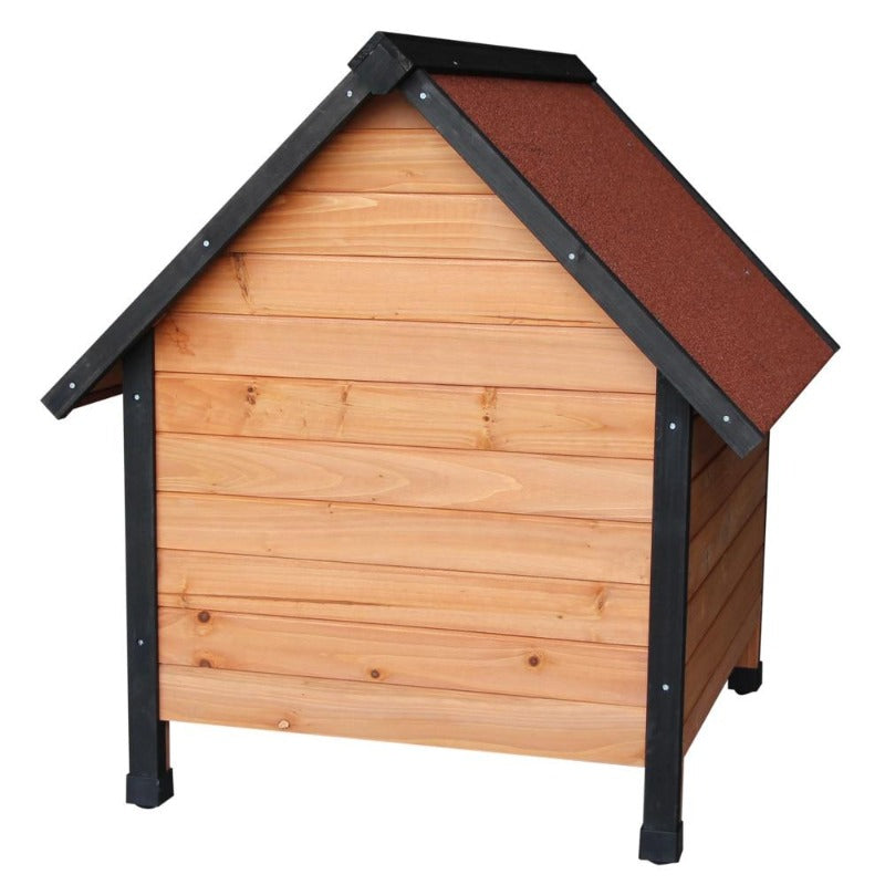 Dog House Waterproof Pet House Home Wooden Outdoor Pet Kennel Shelter Weather Resistant Dog Cat Kennel for Backyards