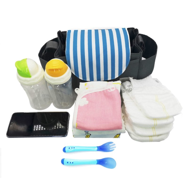 Stroller Storage Bag Pram Cup Holder Diaper Organizer Multifunctional Large Capacity Baby Cart Carriage Bag Stroller Accessories