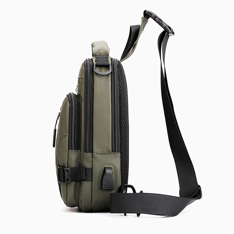 Crossbody Bags Men Multifunctional Backpack Shoulder Chest Bags