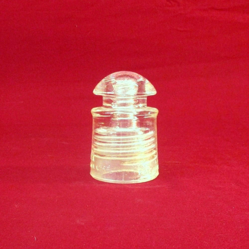 Vantage Antique Pyrex CD-128 Type Glass Insulator