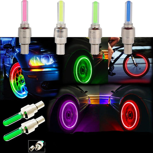 Automobile Tire Lights Valve Valve Lights Wheel Lights