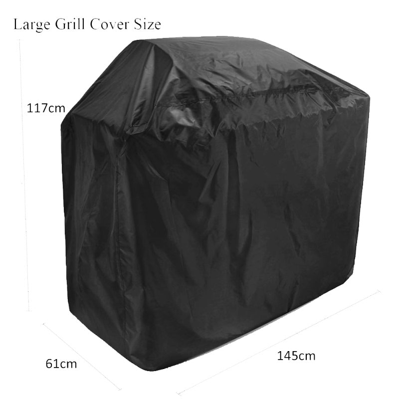 BBQ Grill Barbeque Cover Anti-Dust Waterproof Heavy Duty Charbroil BBQ Cover Outdoor Rain Protective Barbecue Cover 7 Size