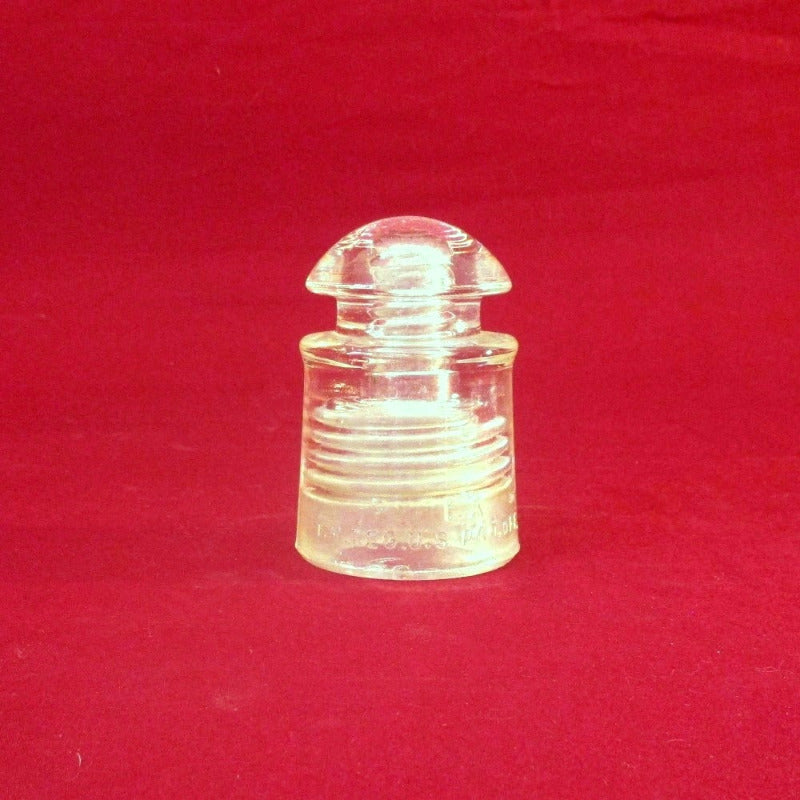 Vantage Antique Pyrex CD-128 Type Glass Insulator