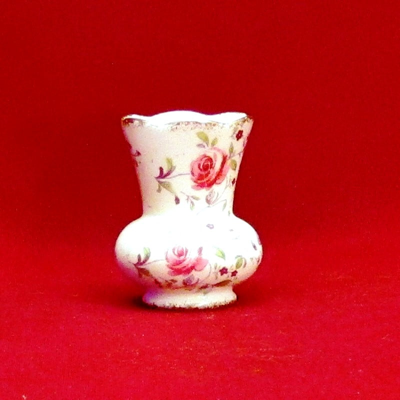 Chinese Rose Flowers Small Vase - Great Deals Webstore