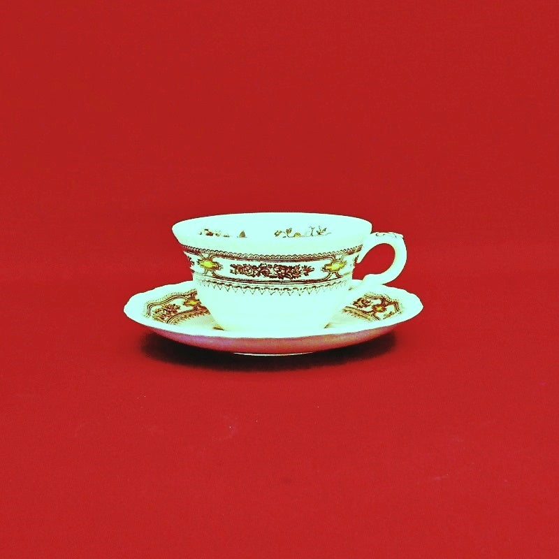 Antique Vintage Ironstone Porcelain w/ Manchu Pattern