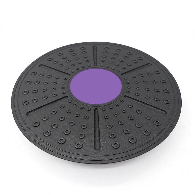 Yoga Balance Board Wobble Fitness Rotation Massage Stability Disc Round Plates Board Gym Waist Twisting Exerciser