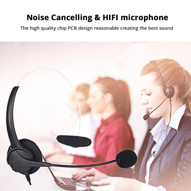 Telephone Headset Call Center Operator USB Corded Offical Headphone With Micro for Computer Laptop PC Gaming business headset