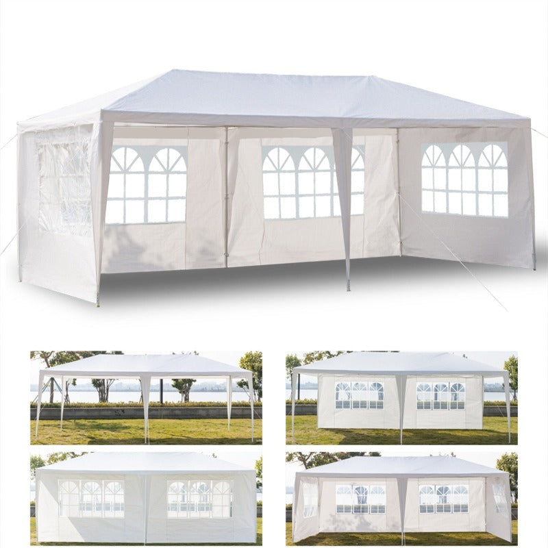 323 x 6m Four Sides Waterproof Tent with Spiral Tubes White Event Tent Wedding Tents for Events Party Tent56802055556649-United States