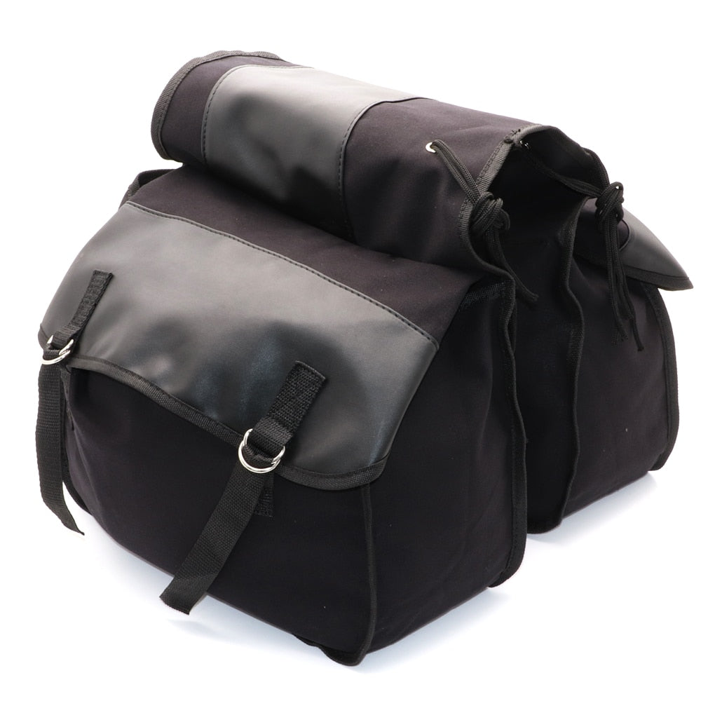 Canvas Motorcycle/Bike Saddlebag