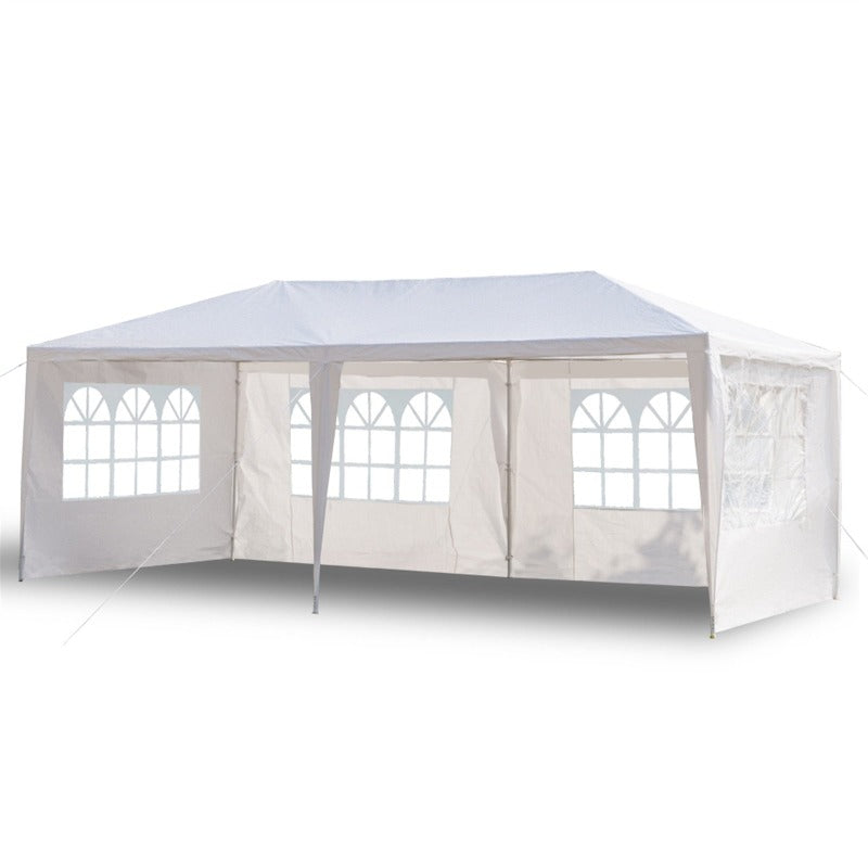 3 x 6m Four Sides Waterproof Tent with Spiral Tubes White Event Tent Wedding Tents for Events Party Tent