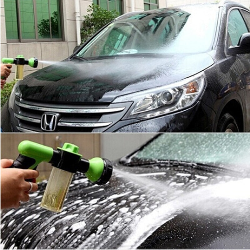 Water Gun Hose Nozzle Car Washer Garden Watering Jet Spray High Pressure Sprinkler Foam Lance Automobiles Cleaning Tool