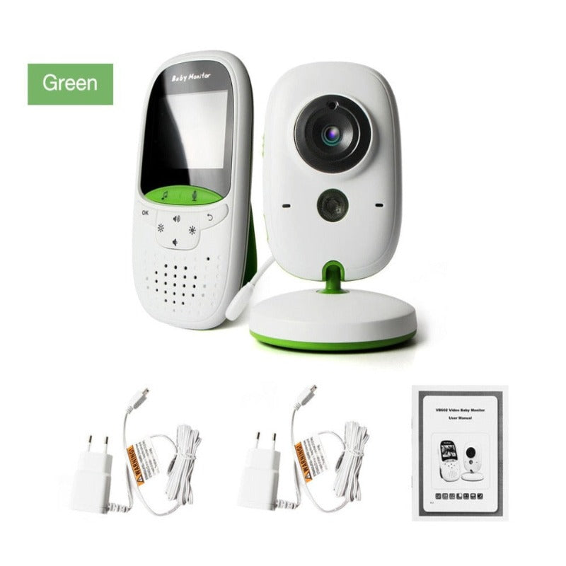 Baby Monitor VB602 IR Night Vision Temperature Monitor Lullabies Intercom VOX Mode Video Baby Camera Walkie Talkie Babysitter