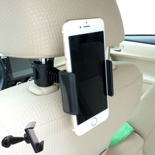  Ratating Car/Truck Back Seat Headrest Phone Mount Holder For Smartphone GPS