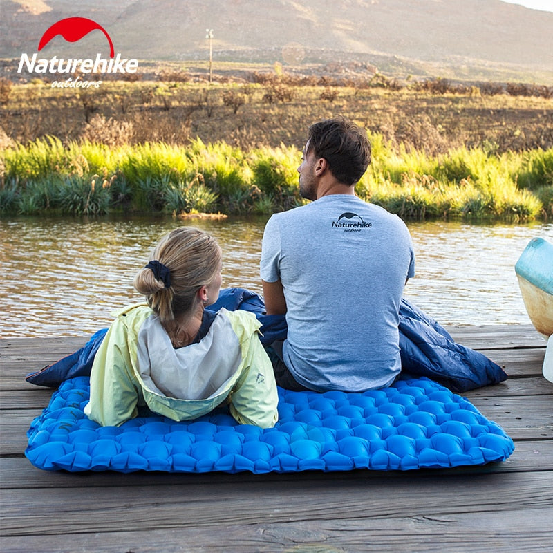 Backpacking Sleeping Pad Inflatable Camping Mat Mattress Durable Insulated Sleeping Mat With Carrying Bag