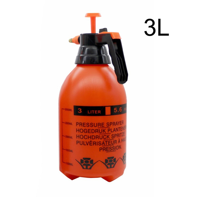 Fogger Hand Pressure Trigger Sprayer Bottle Adjustable Copper Nozzle Head Manual Air Compression Pump Spray Bottle