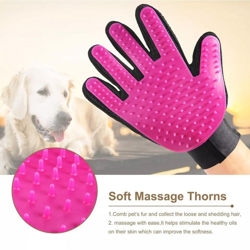 Cat Gloves Pet Glove Cat Grooming Pet Dog Hair Deshedding Cat Brush Comb Glove For Pet Dog Cleaning Massage Cat Glove For Animal