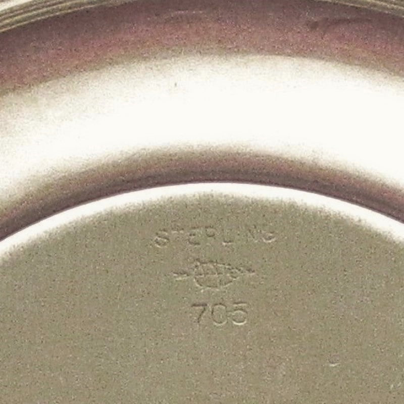 Antique Vintage .925 Sterling Silver Hollowware Dish