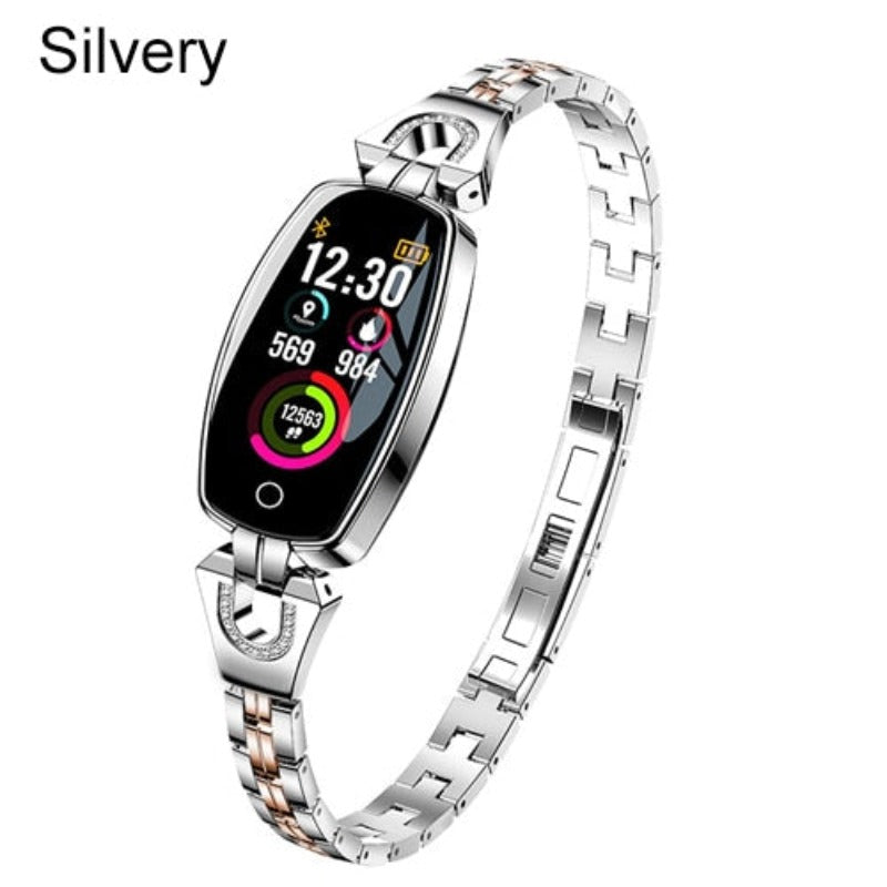 Fashion Smart Wristwatches Women Digital Watches Ladies 2022 Waterproof Heart Rate Monitoring Bluetooth For Android IOS