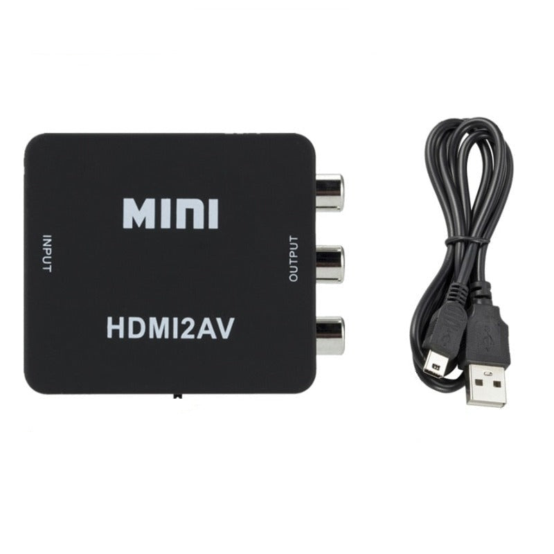 HDMI to RCA Converter, AV to HDMI Converter, CVBS to HD Composite Adapter, AV to HDMI Audio Converter, HDMI to AV Video Converter