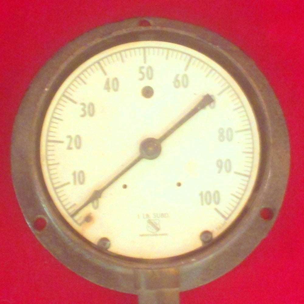 1944 Steam Pressure Gauge