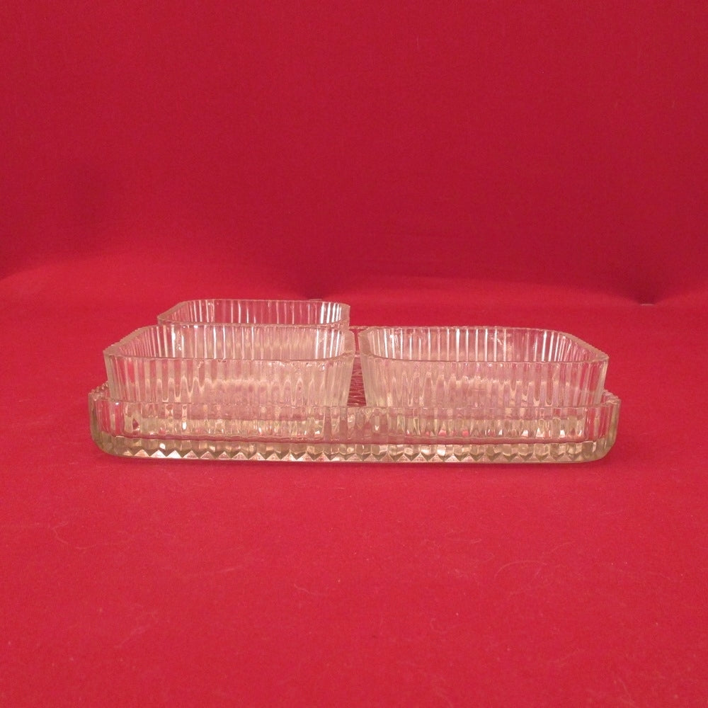Two Hobnail Toothpick Holders
