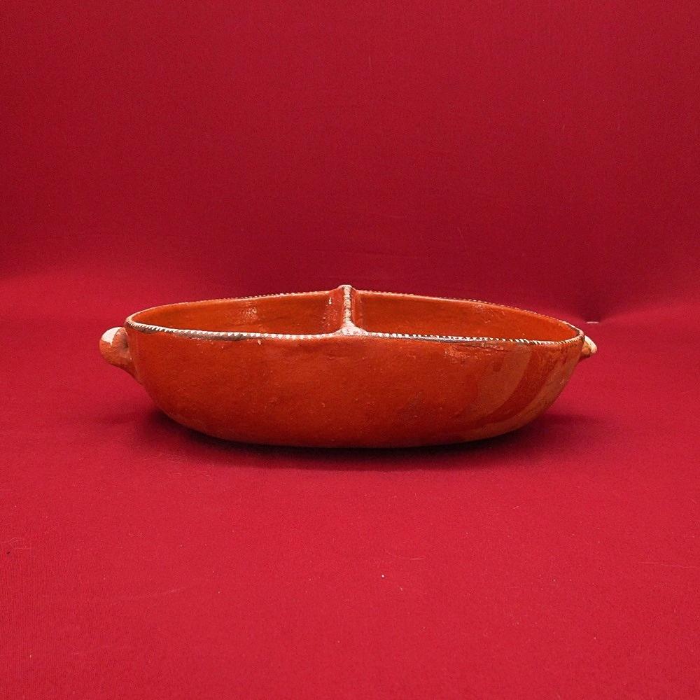 Mexican Terracotta Divided Dish