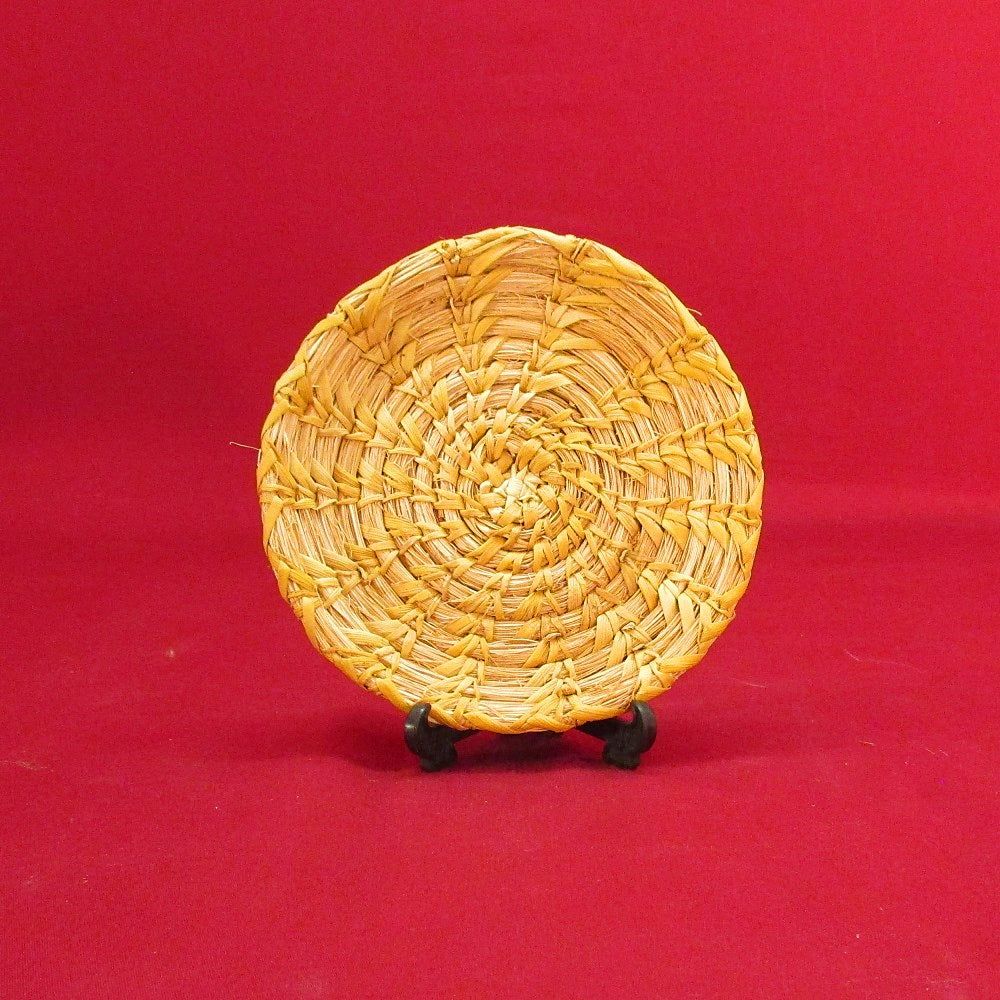 Papago Yucca Plant Hand Woven Dish