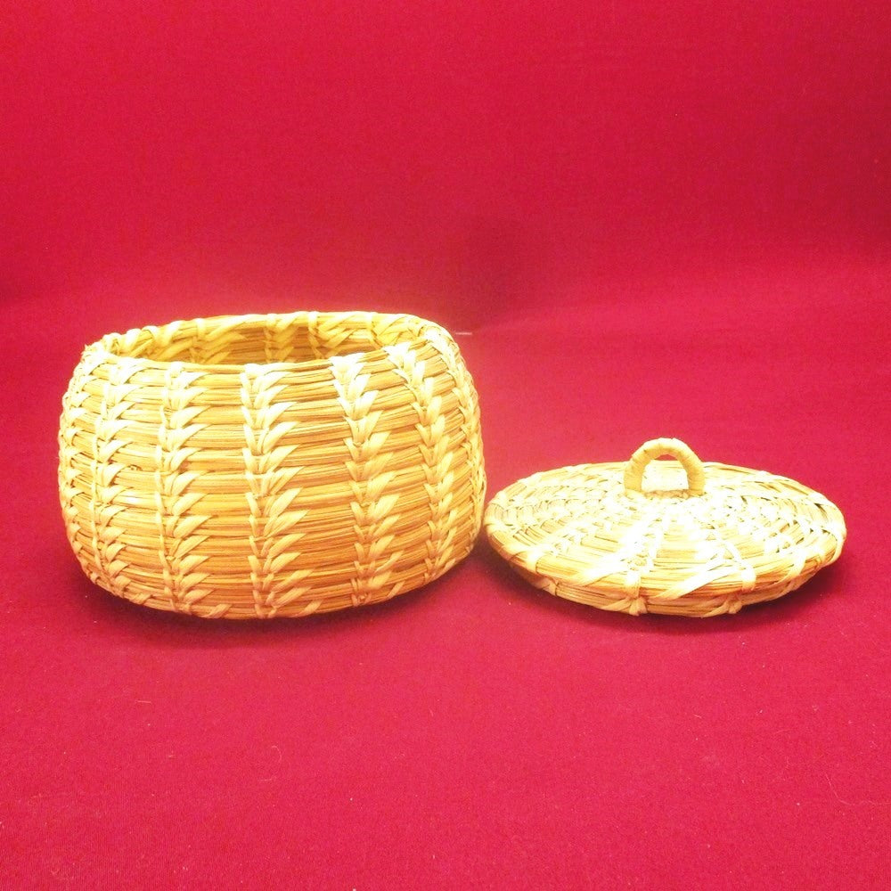 Papago Hand Woven Basket with Lid - Great Deals Webstore