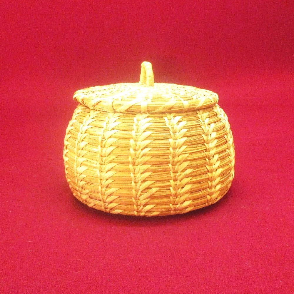 Papago Hand Woven Basket with Lid - Great Deals Webstore