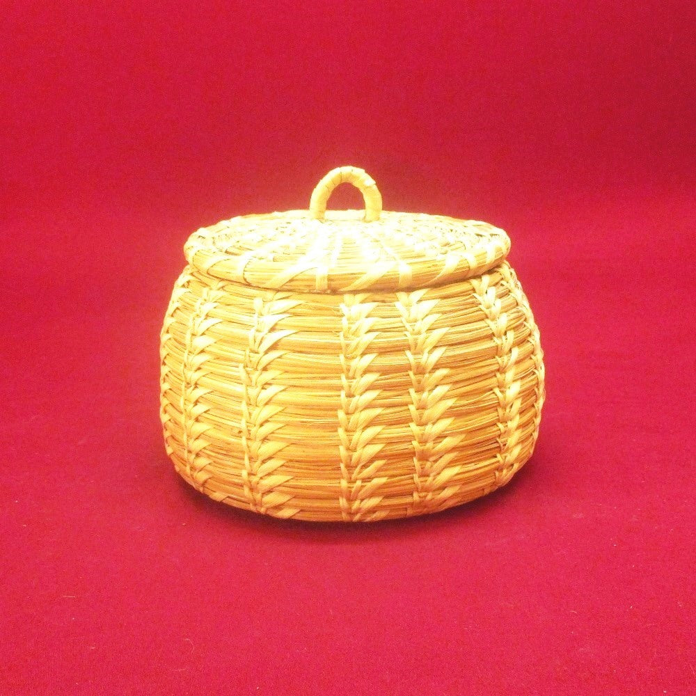 Papago Hand Woven Basket with Lid - Great Deals Webstore