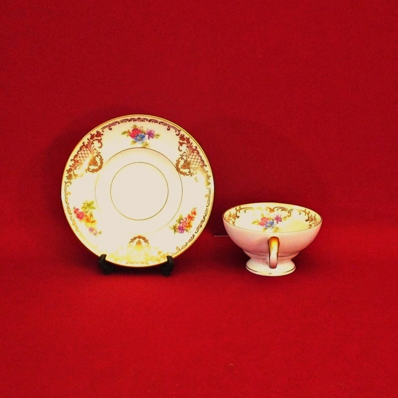 Antique Vintage Sango China w/Hand Painted Gold Trim