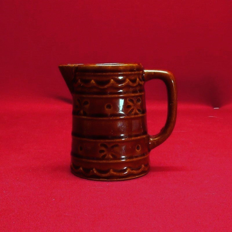 Antique Vintage Small Harcrest Stoneware Pitcher