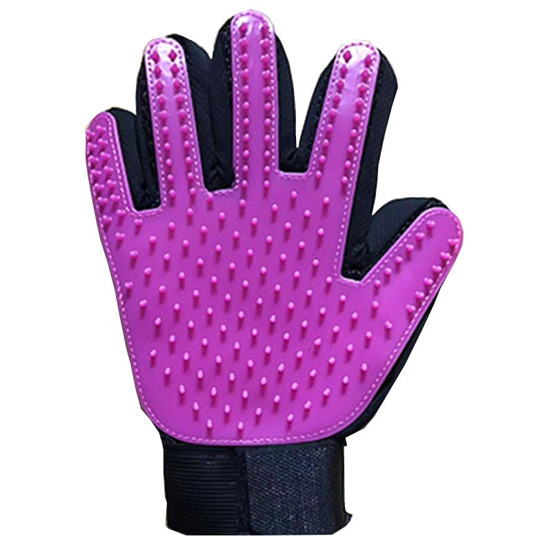 Pet Silicone Grooming Glove for Cats Hair Brush Cleaning Deshedding Pets Products for Cats Bath Clean Massage Hair for Animals