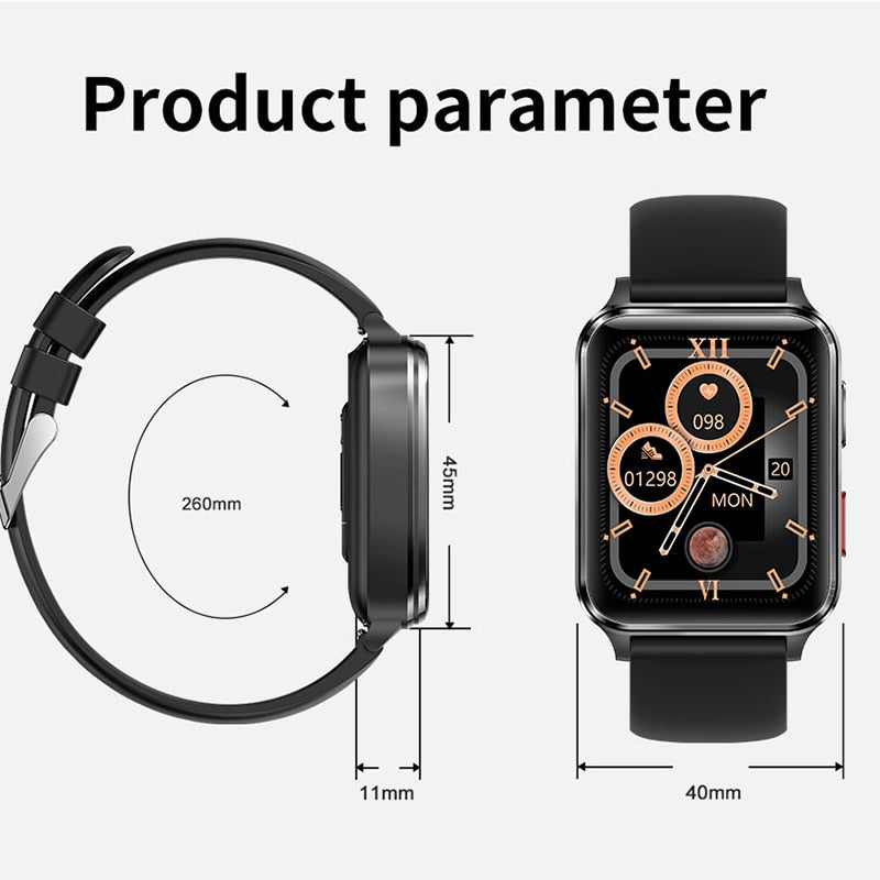 Smart Watch Accurate BP test Heart Rate blood pressure Sleep Monitor men women wristwatch