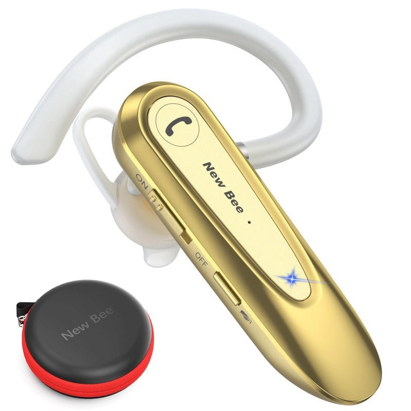 Bluetooth 5.0 Headset Wireless Earphone Headphones with Dual Mic Earbuds Earpiece CVC8.0 Noise Reduction for Driving