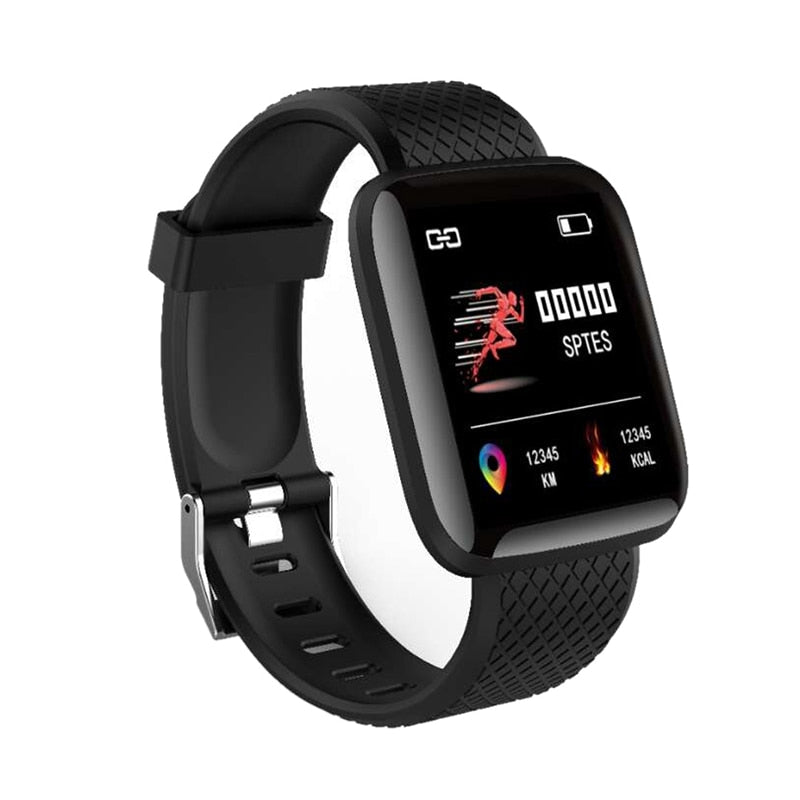 Smartwatch 116 Plus Smart Bracelet IOS Android Electronics Smart Fitness Wristwatch Tracker With Silicone Strap Watche