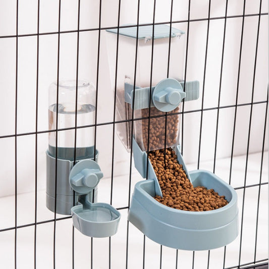 Pet Drinker Automatic Water Feeder Hanging Dog Drinker Hanging Cage