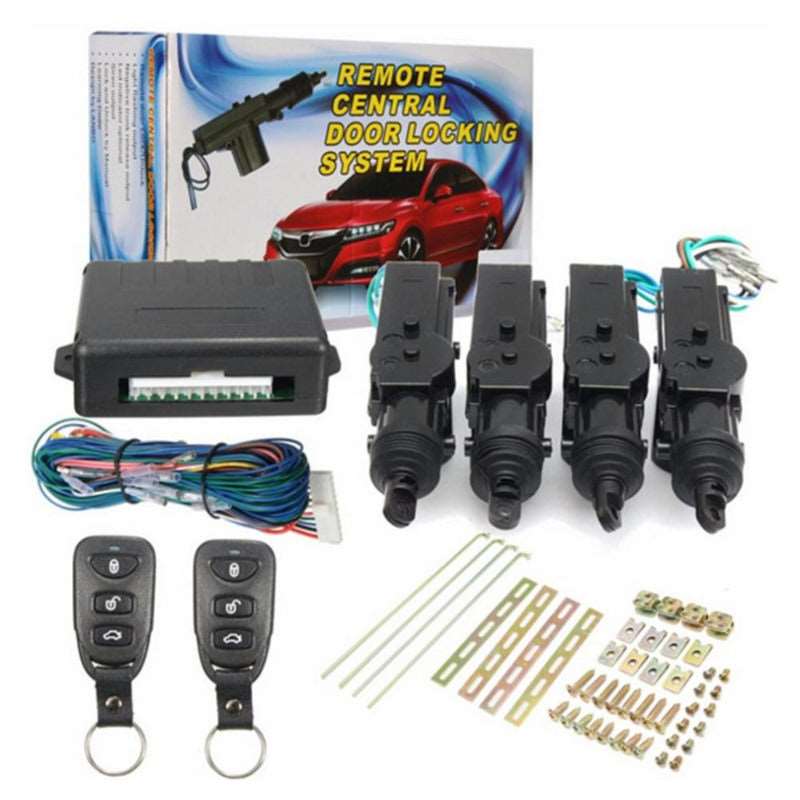 Universal DC 12V Car Remote Control Central Door Locking System Kits Vehicles Anti-theft Alarm Keyless Entry System