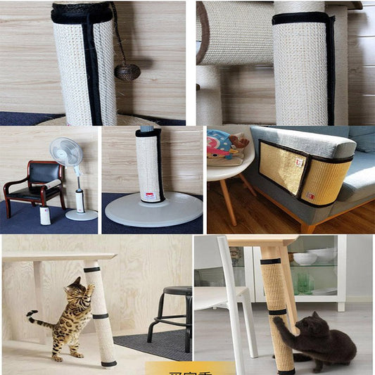 Cat Scratch Pad Protect Furniture w/Natural Sisal