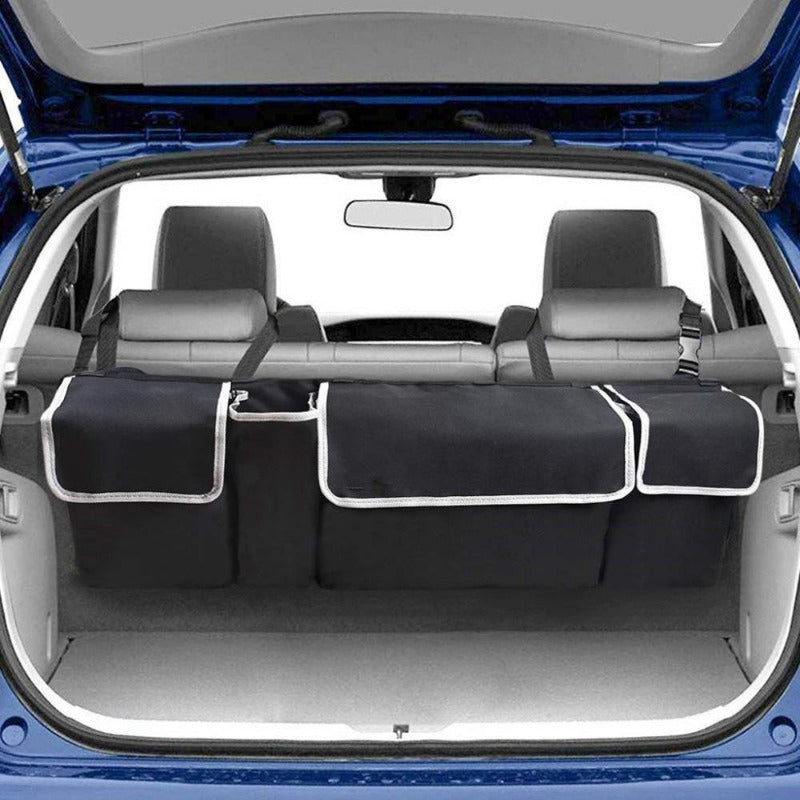 Car Trunk Organizer Backseat Storage Bag High Capacity Multi-use Oxford Car Seat Back Organizers Automobile Interior