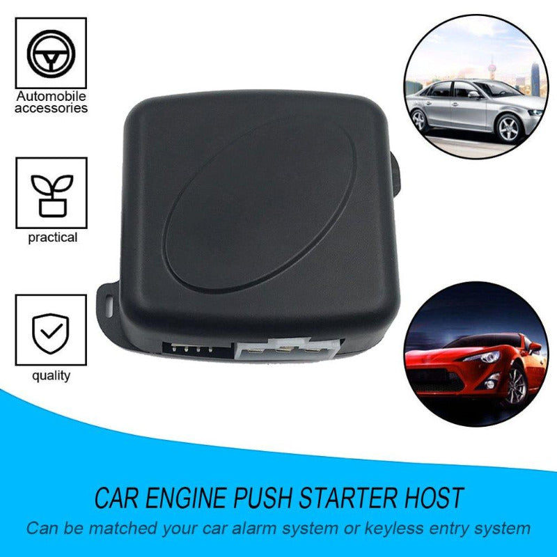 Smart Auto Car Alarm Engine Starline Push Button Start Stop RFID Lock Ignition Switch Keyless Entry Starter System Anti-theft