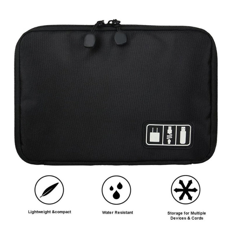 Cable Organizer System Kit, USB Data Case, Headphones, Pen, Power Bank, Storage Bags, Digital Devices, Travel