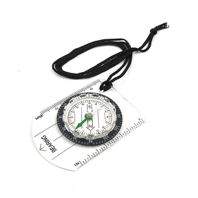 Military Survival Type Compact Survival Compass