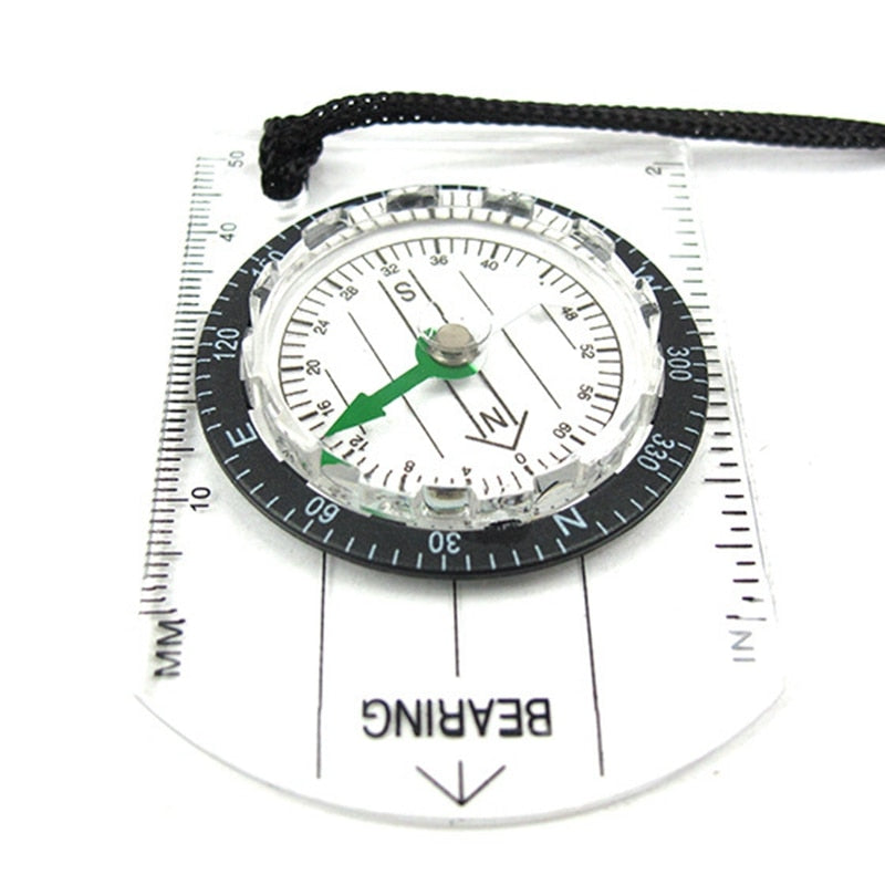 Military Survival Type Compact Survival Compass