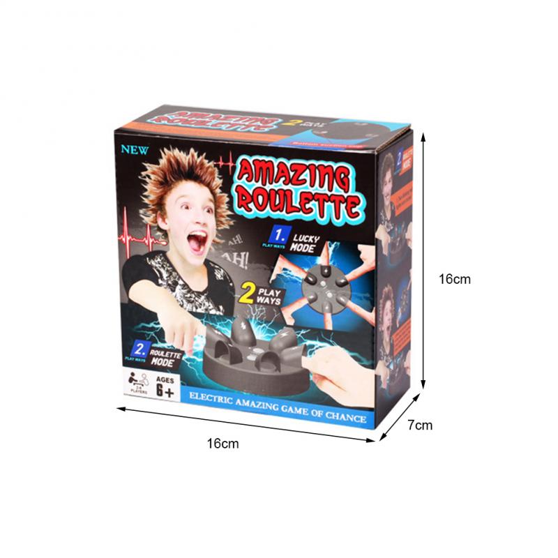 Prank Tricky Funny Toys Electric Shock Party Game Lie Detector Prank Toy Gift Adults Only Tabletop Decompression Games