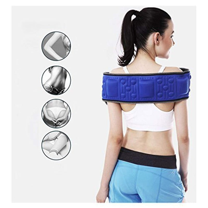 Electric Slimming Belt Lose Weight Fitness Massage X5 Times Sway Vibration Abdominal Belly Muscle Waist Trainer Stimulator