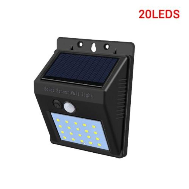 Solar Garden Lights Outdoor Solar Lamp PIR Motion Sensor Street Light Waterproof Wall Light for Patio Pathway