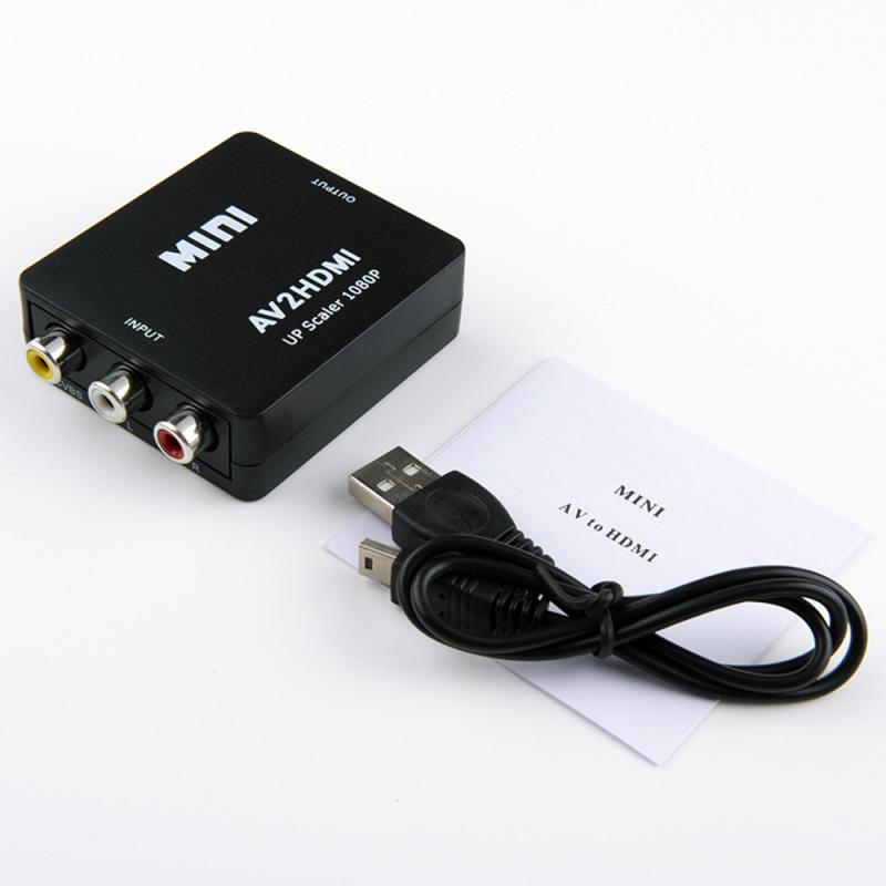 HDMI to RCA Converter, AV to HDMI Converter, CVBS to HD Composite Adapter, AV to HDMI Audio Converter, HDMI to AV Video Converter